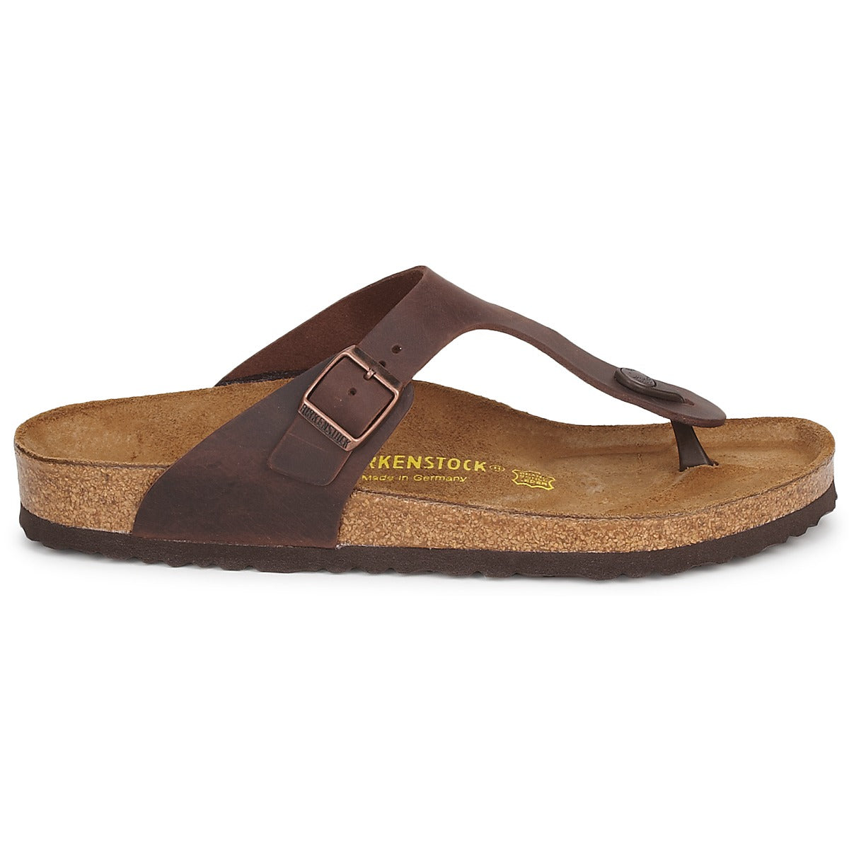 Infradito Donna BIRKENSTOCK  GIZEH PREMIUM  Marrone