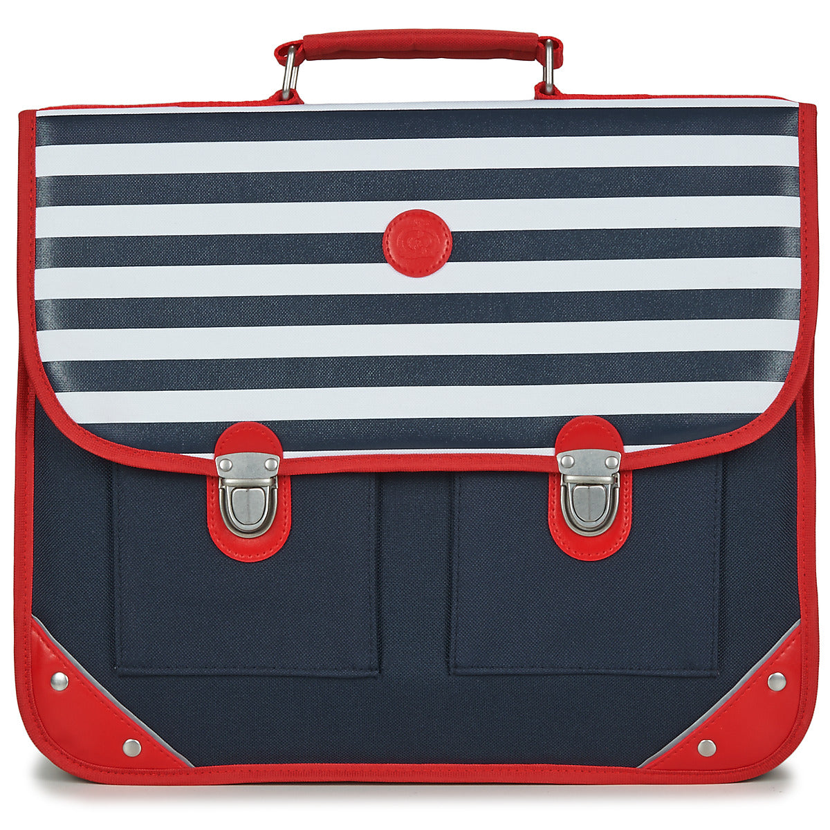 Cartella ragazzo Citrouille et Compagnie SCUOLA 38CM Marine