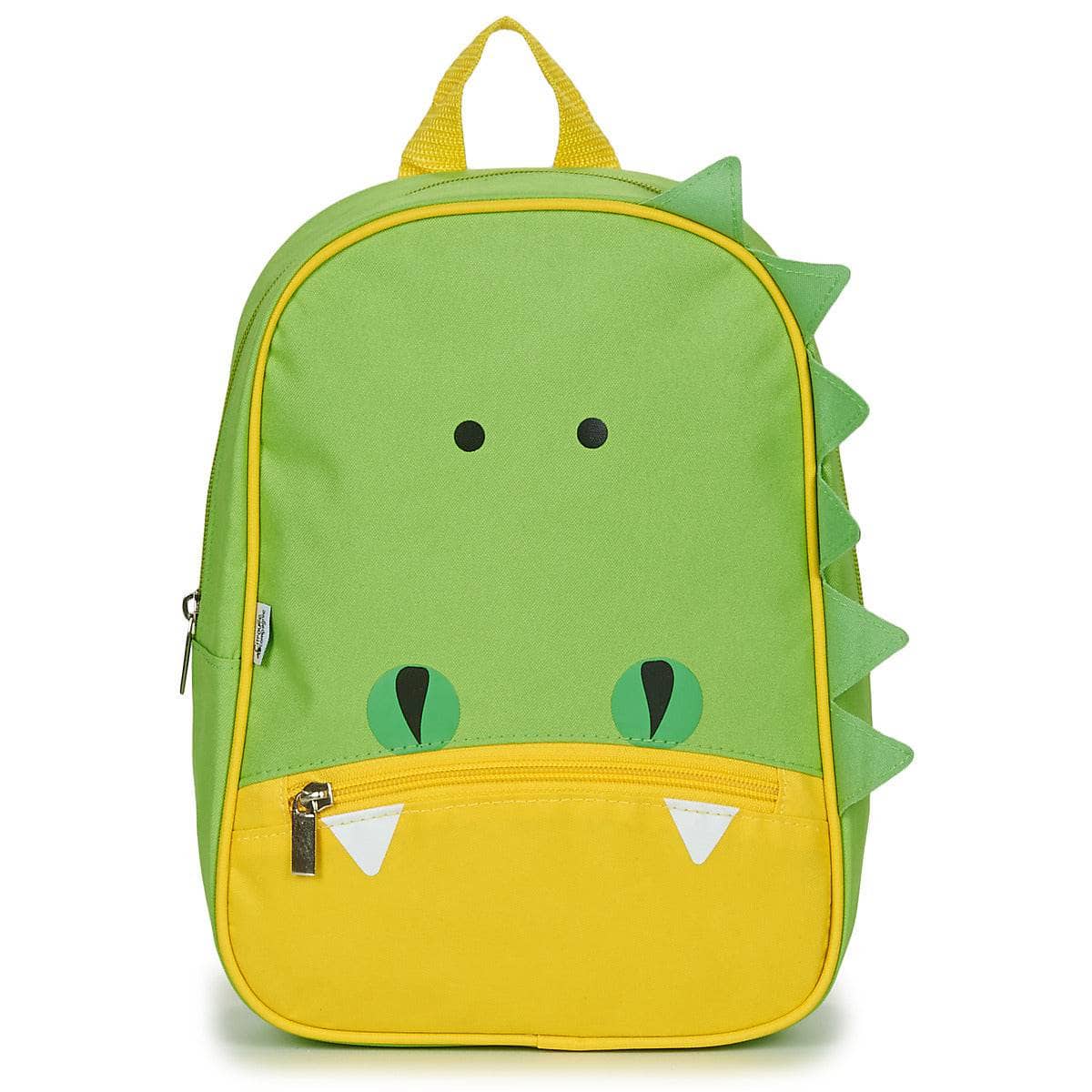 Zaini ragazza Citrouille et Compagnie CROCODILE GREEN Verde