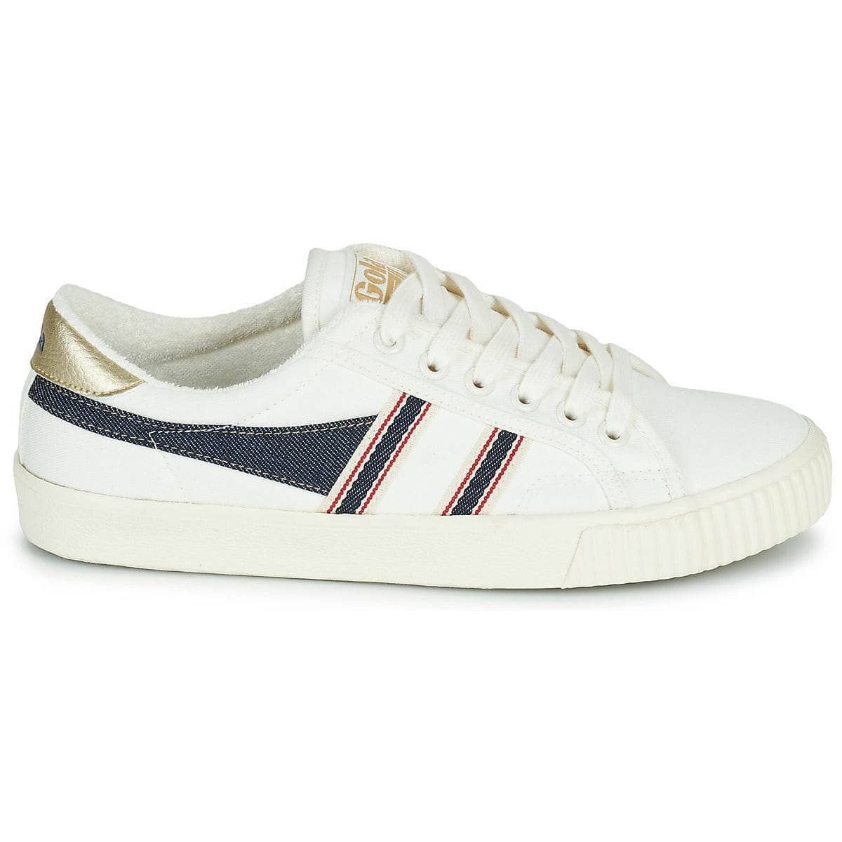 Sneakers basse Donna Gola TENNIS MARK COX SELVEDGE Bianco