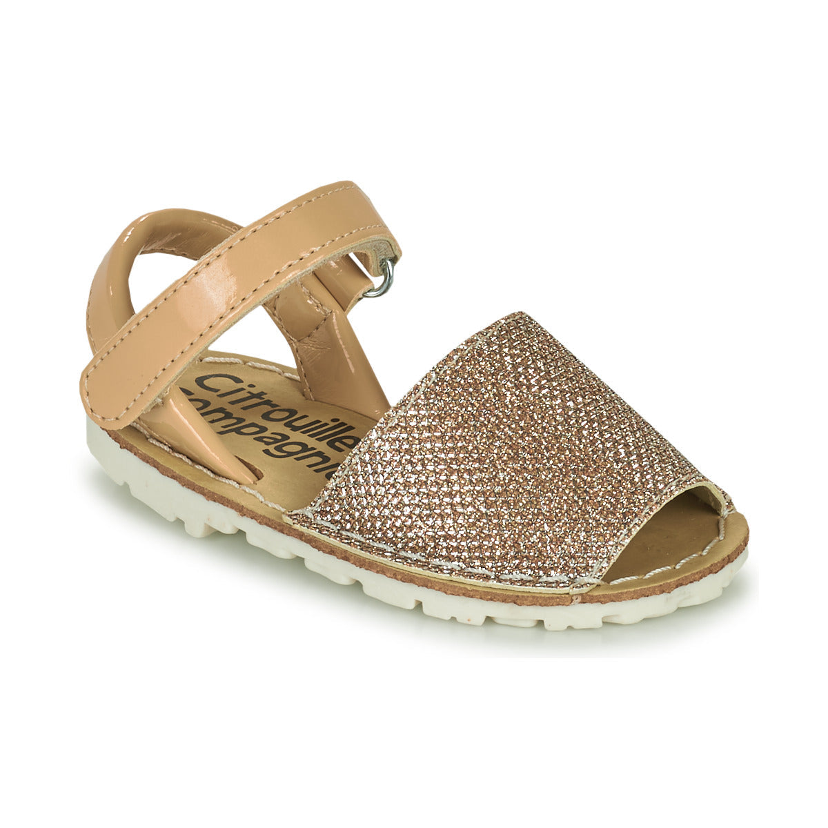 Sandali bambini ragazza Citrouille et Compagnie SQUOUBEL Beige
