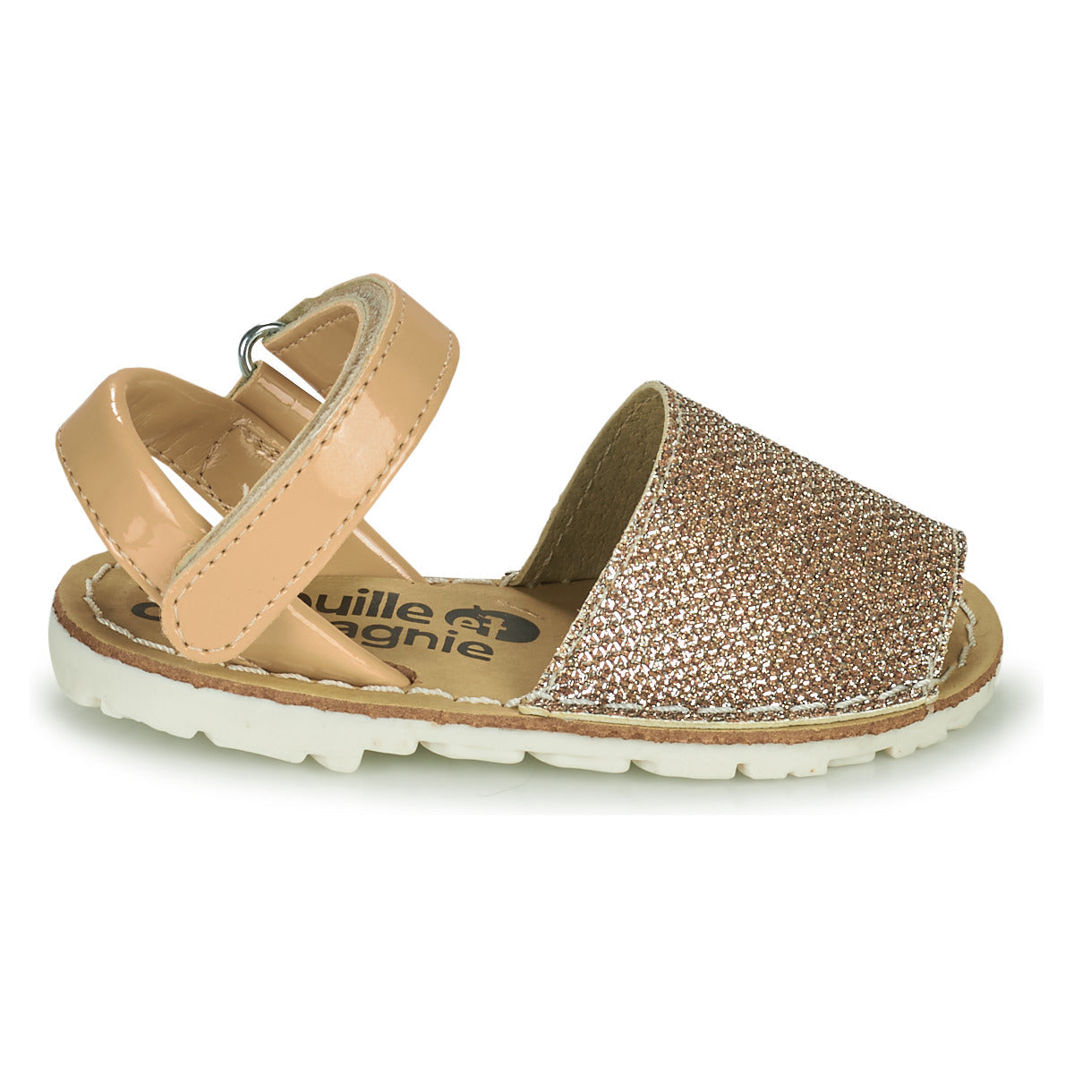 Sandali bambini ragazza Citrouille et Compagnie SQUOUBEL Beige