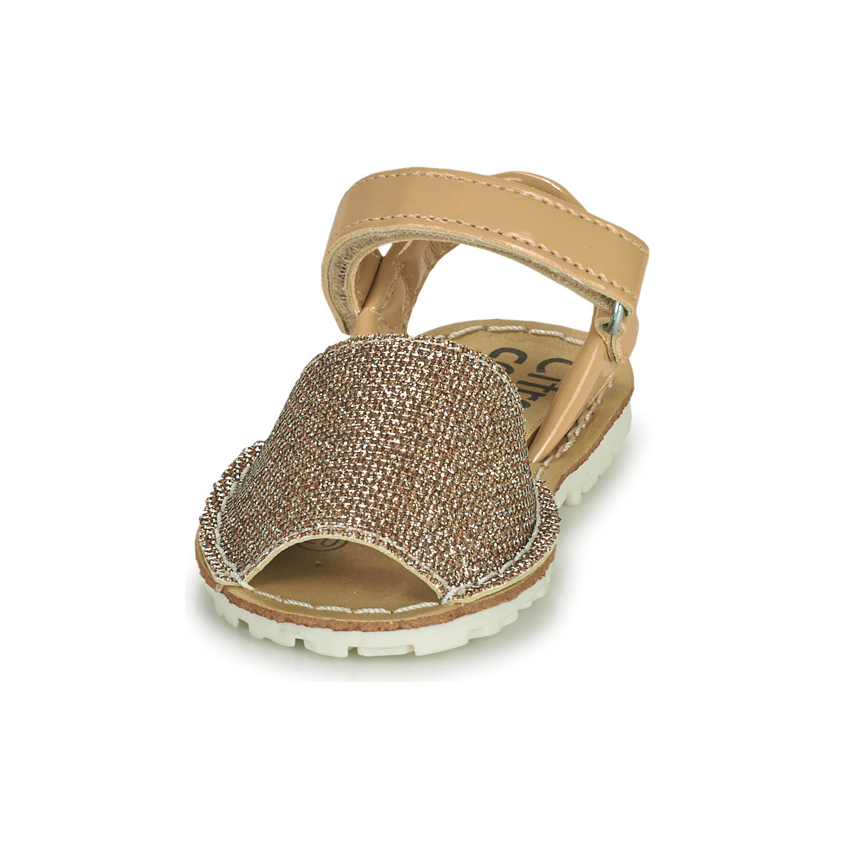 Sandali bambini ragazza Citrouille et Compagnie SQUOUBEL Beige