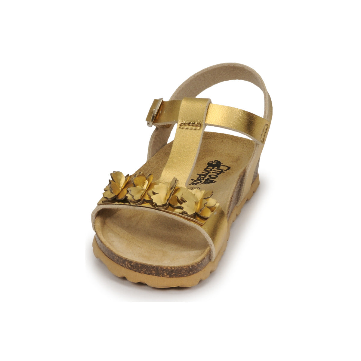 Sandali bambini ragazza Citrouille et Compagnie KAPIBA Oro