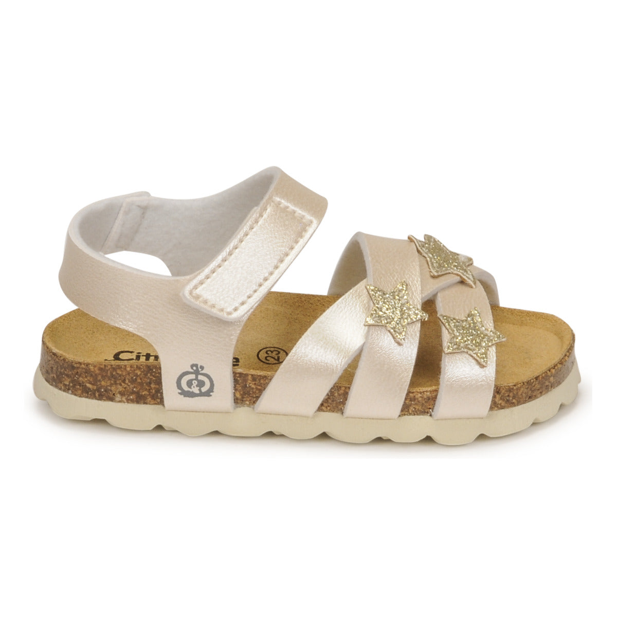 Sandali bambini ragazza Citrouille et Compagnie OKILIA Oro