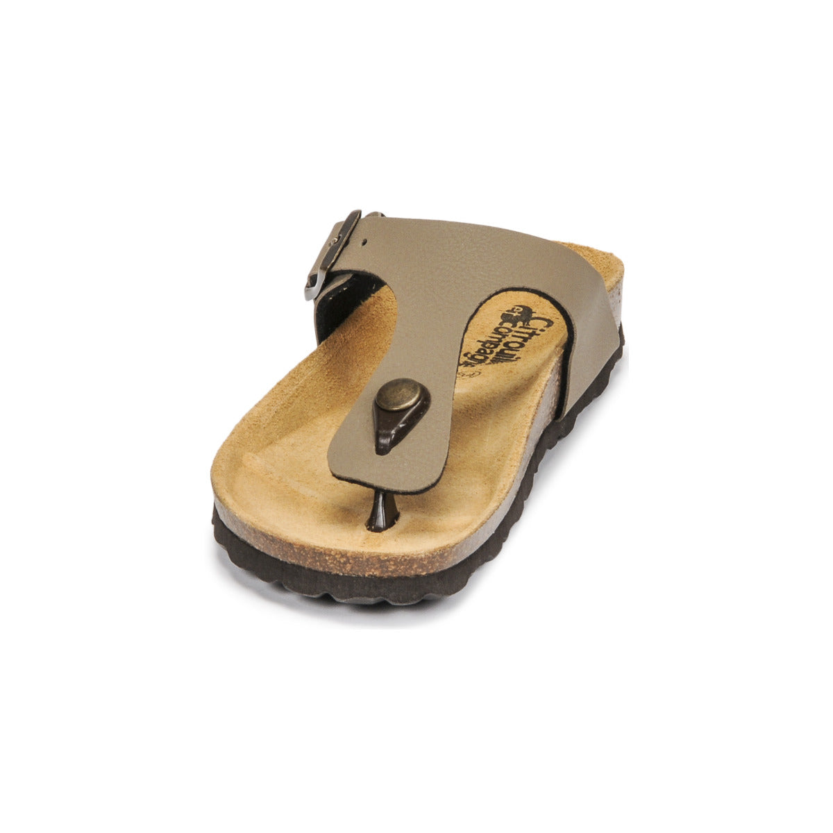 Scarpe bambini ragazzo Citrouille et Compagnie OKOKO Kaki