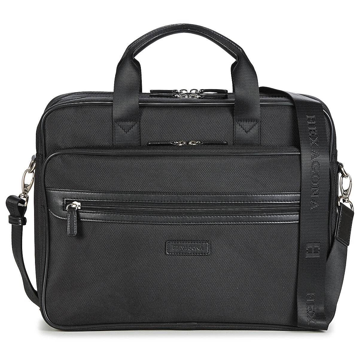 Borsa porta documenti Uomo Hexagona WORKER Nero