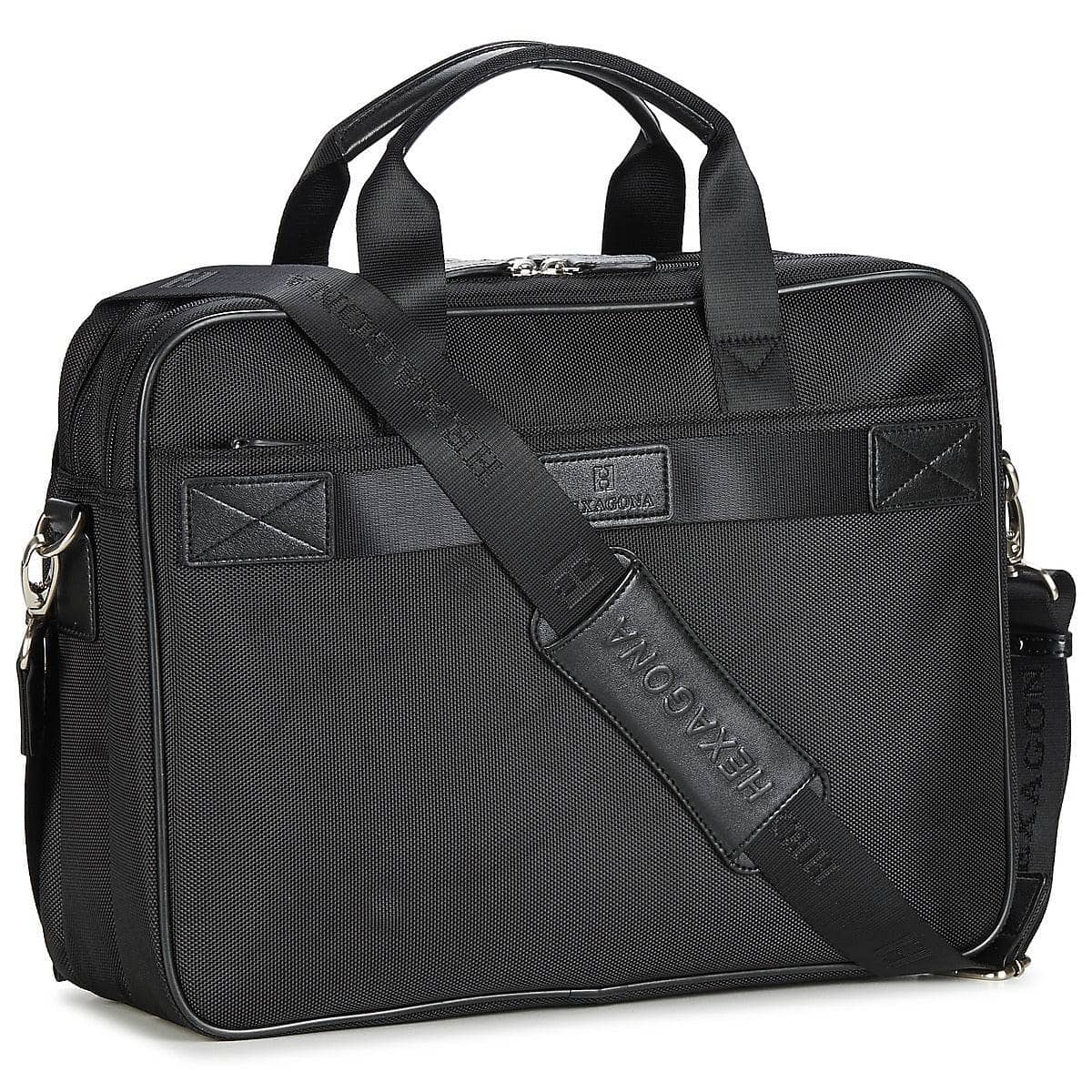 Borsa porta documenti Uomo Hexagona WORKER Nero