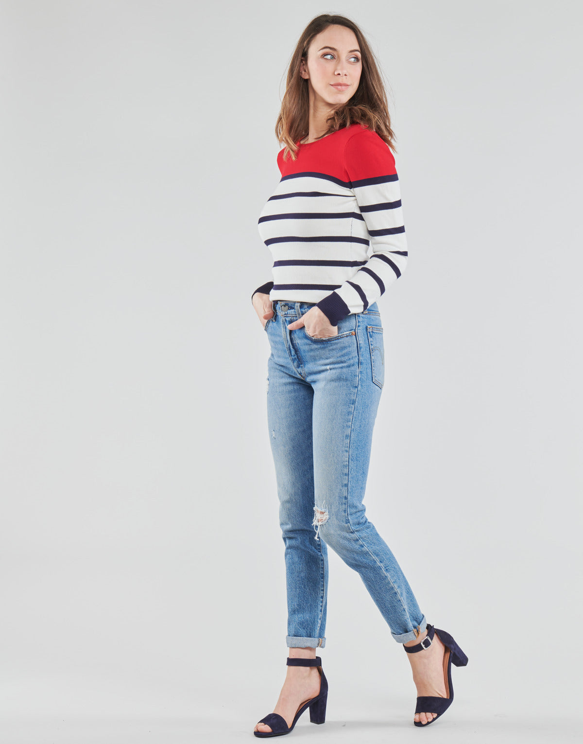 Maglione Donna Betty London ORALI Rosso