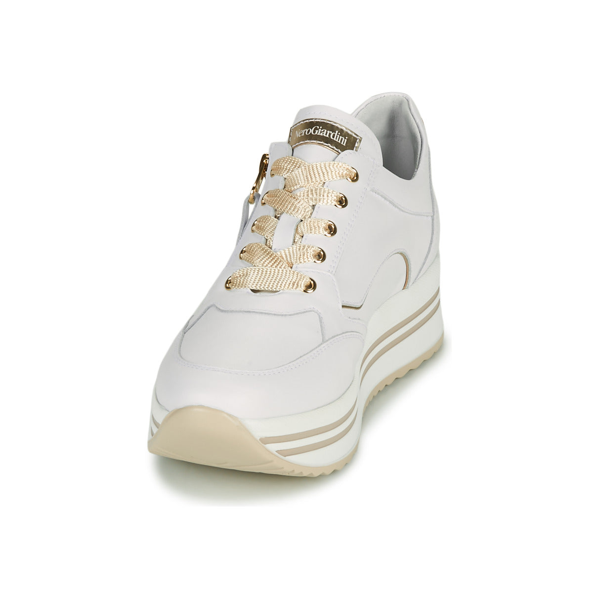 Sneakers basse Donna NeroGiardini DAKOTA Bianco