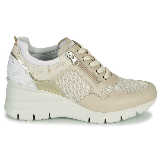 Sneakers basse Donna NeroGiardini  FLORA  Beige