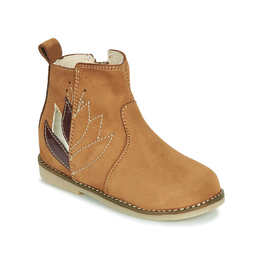 Stivaletti bambini ragazza Little Mary KARRY Marrone