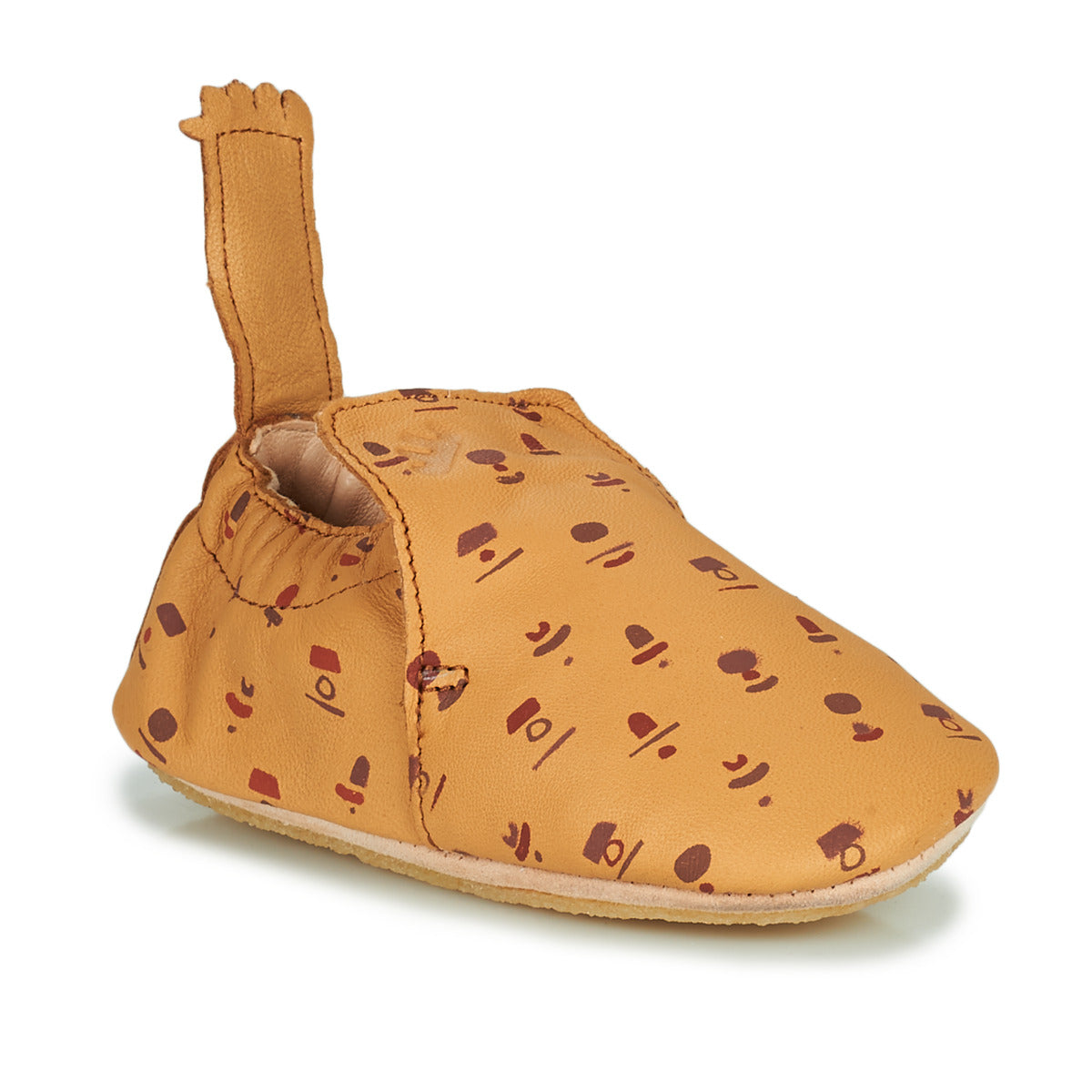 Pantofole bambini ragazza Easy Peasy BLUBLU Marrone