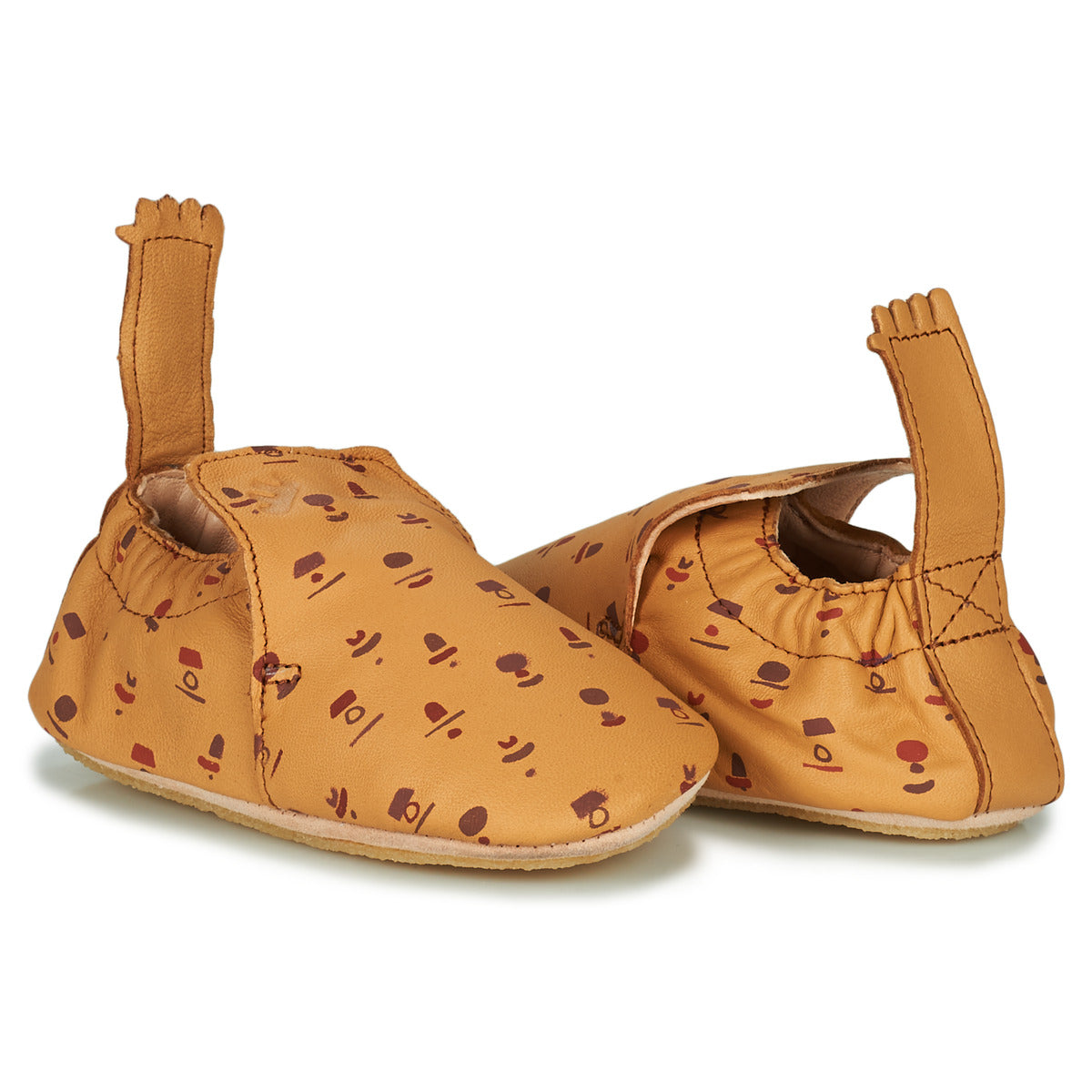 Pantofole bambini ragazza Easy Peasy BLUBLU Marrone