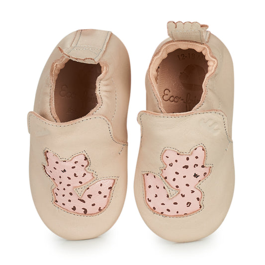 Pantofole bambini ragazzo Easy Peasy  BLUMOO RENARD  Beige