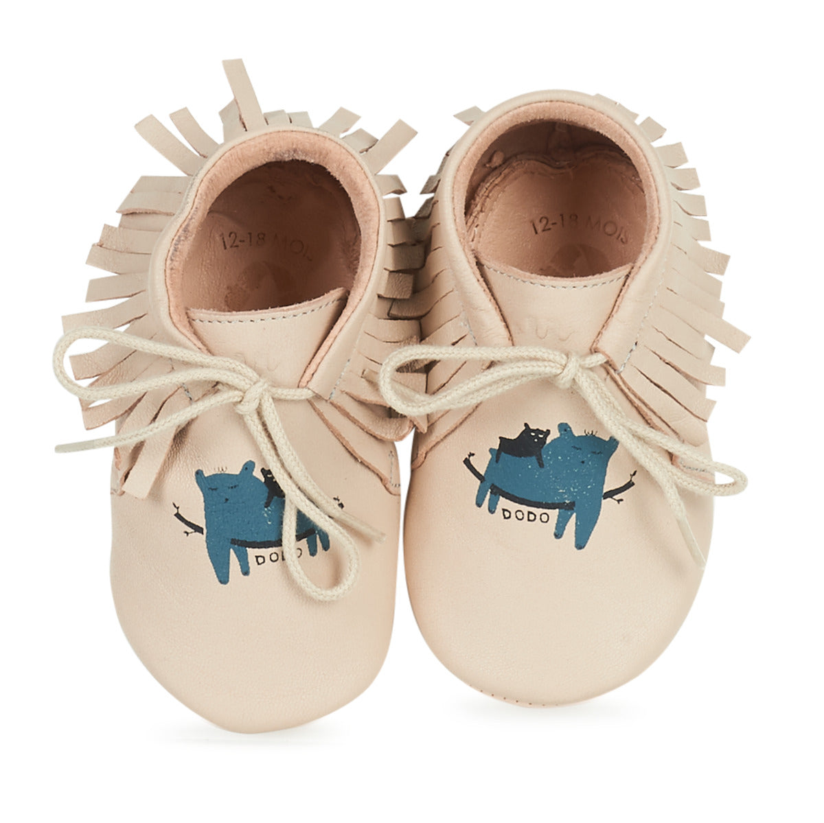 Pantofole bambini ragazza Easy Peasy MEXIMOO Beige