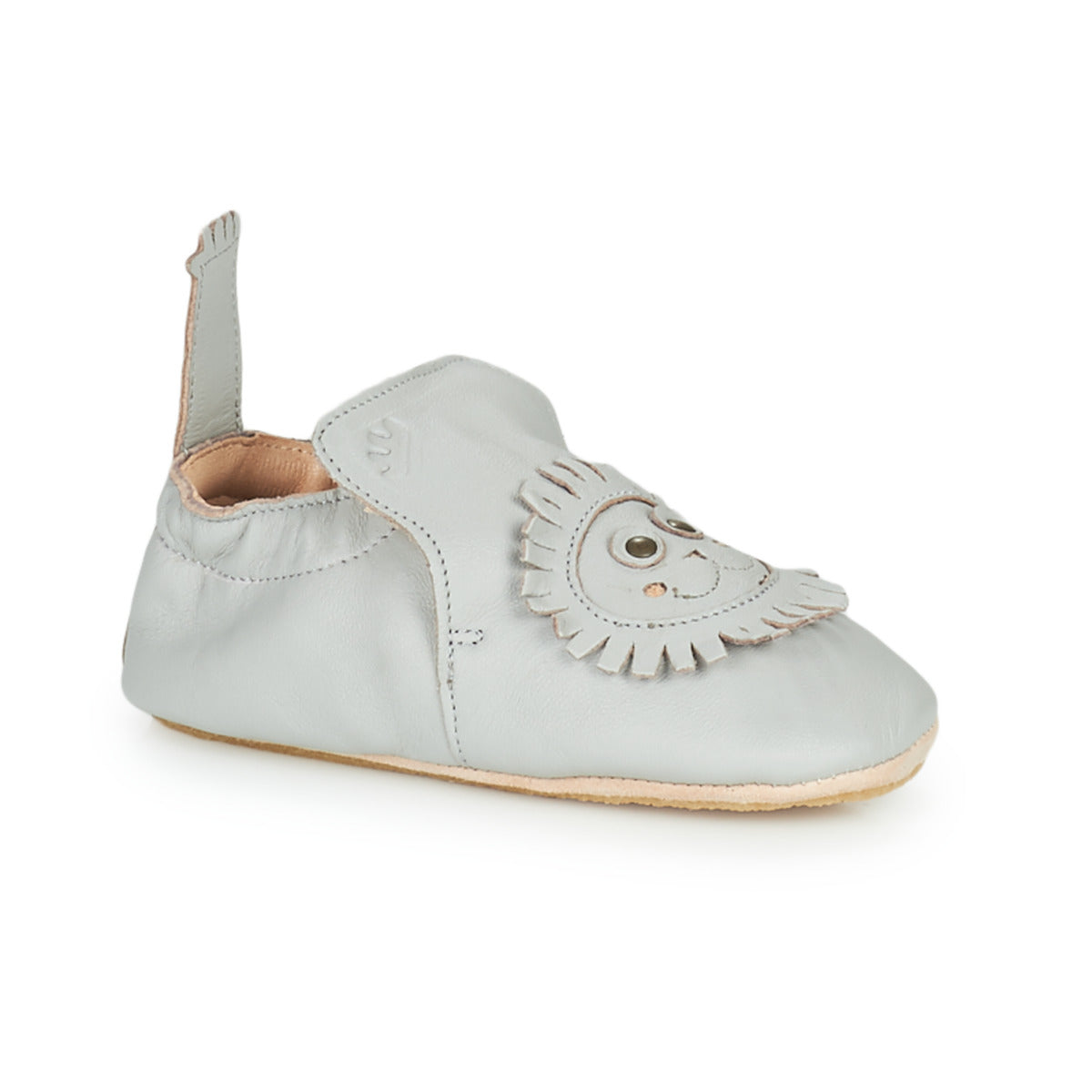 Pantofole bambini ragazza Easy Peasy BLUBLU LION Grigio