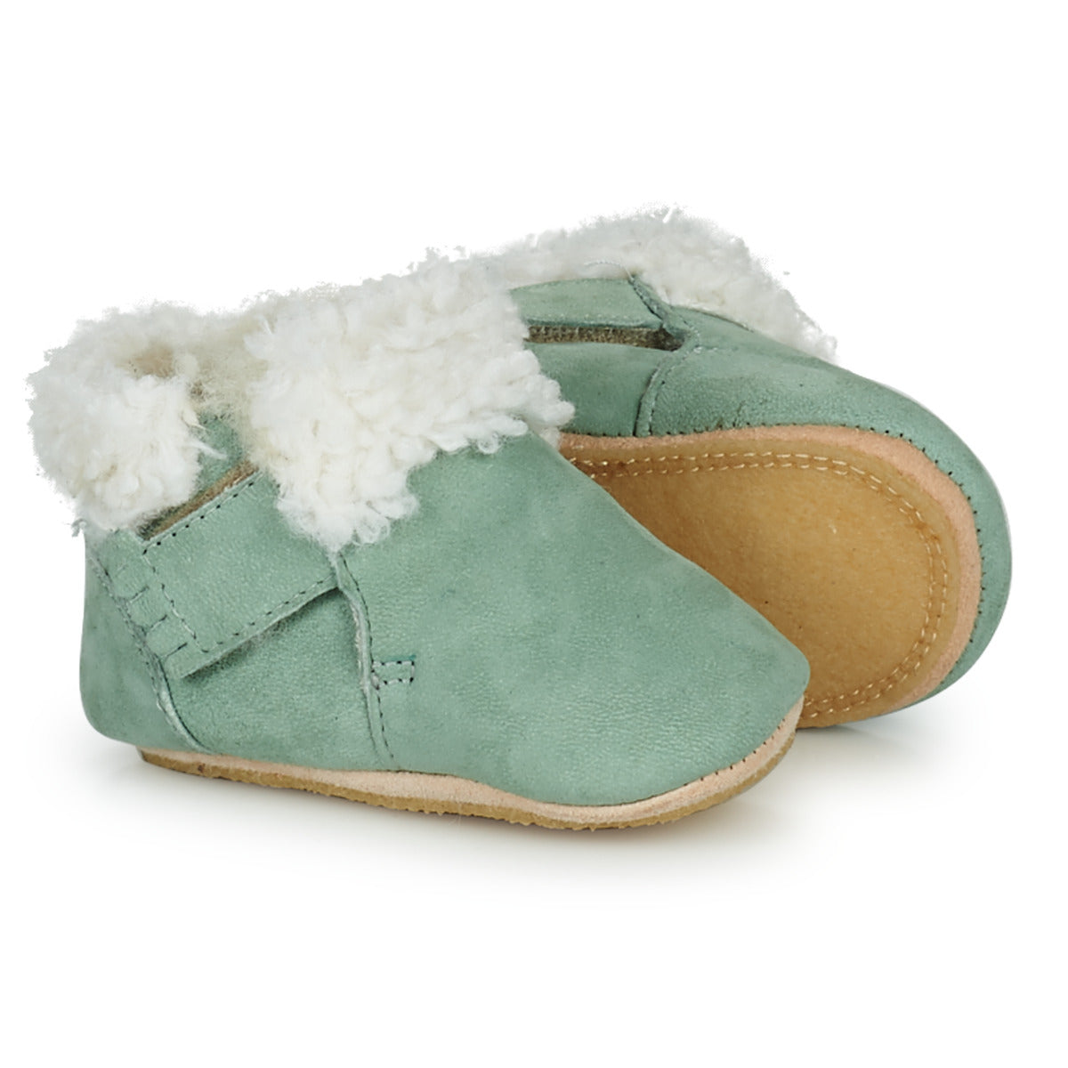 Pantofole bambini ragazza Easy Peasy FOUBLU Verde