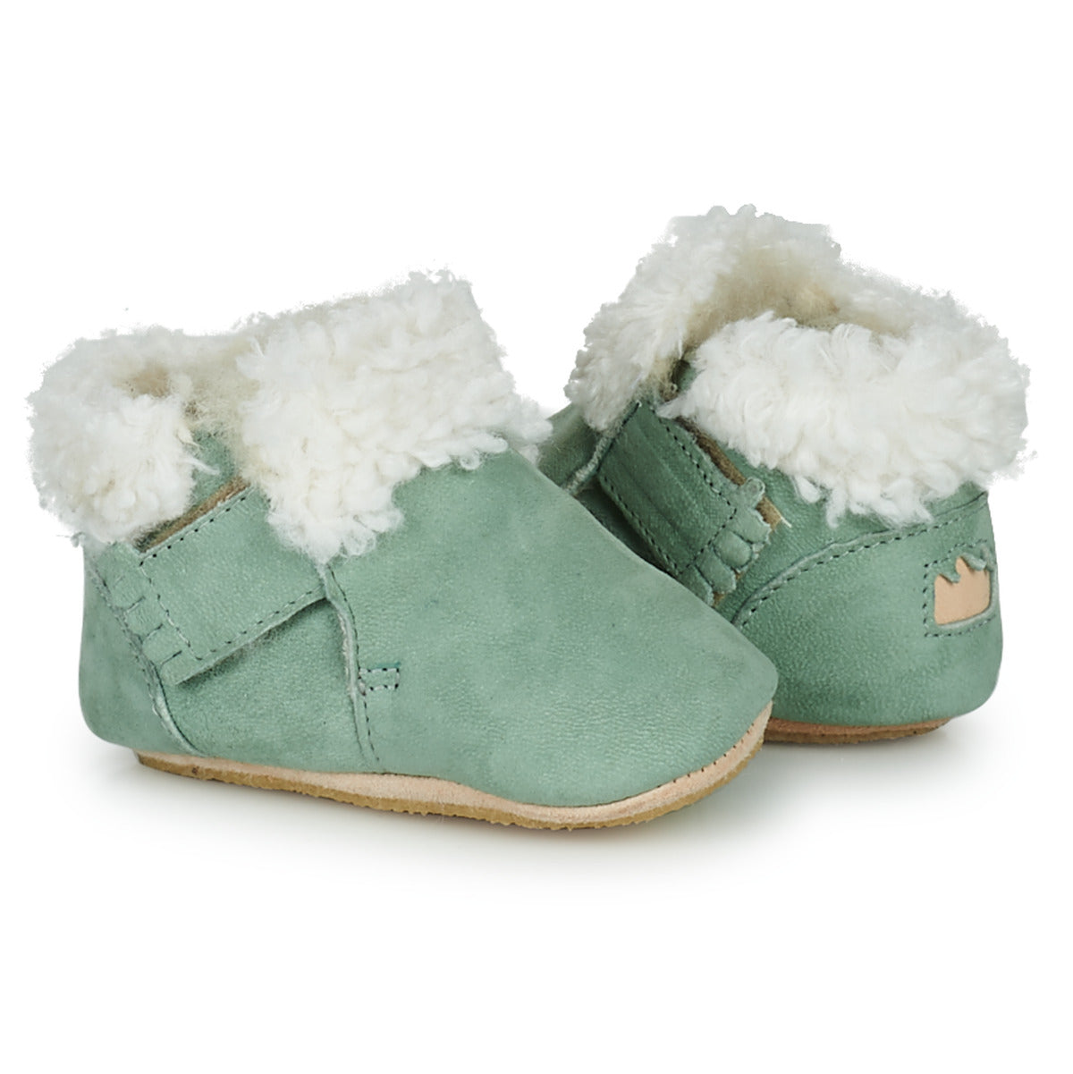 Pantofole bambini ragazza Easy Peasy FOUBLU Verde