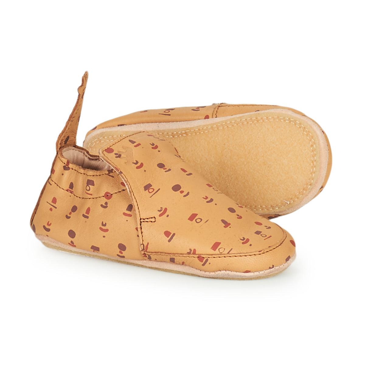 Pantofole bambini ragazza Easy Peasy BLUBOOTIES Marrone