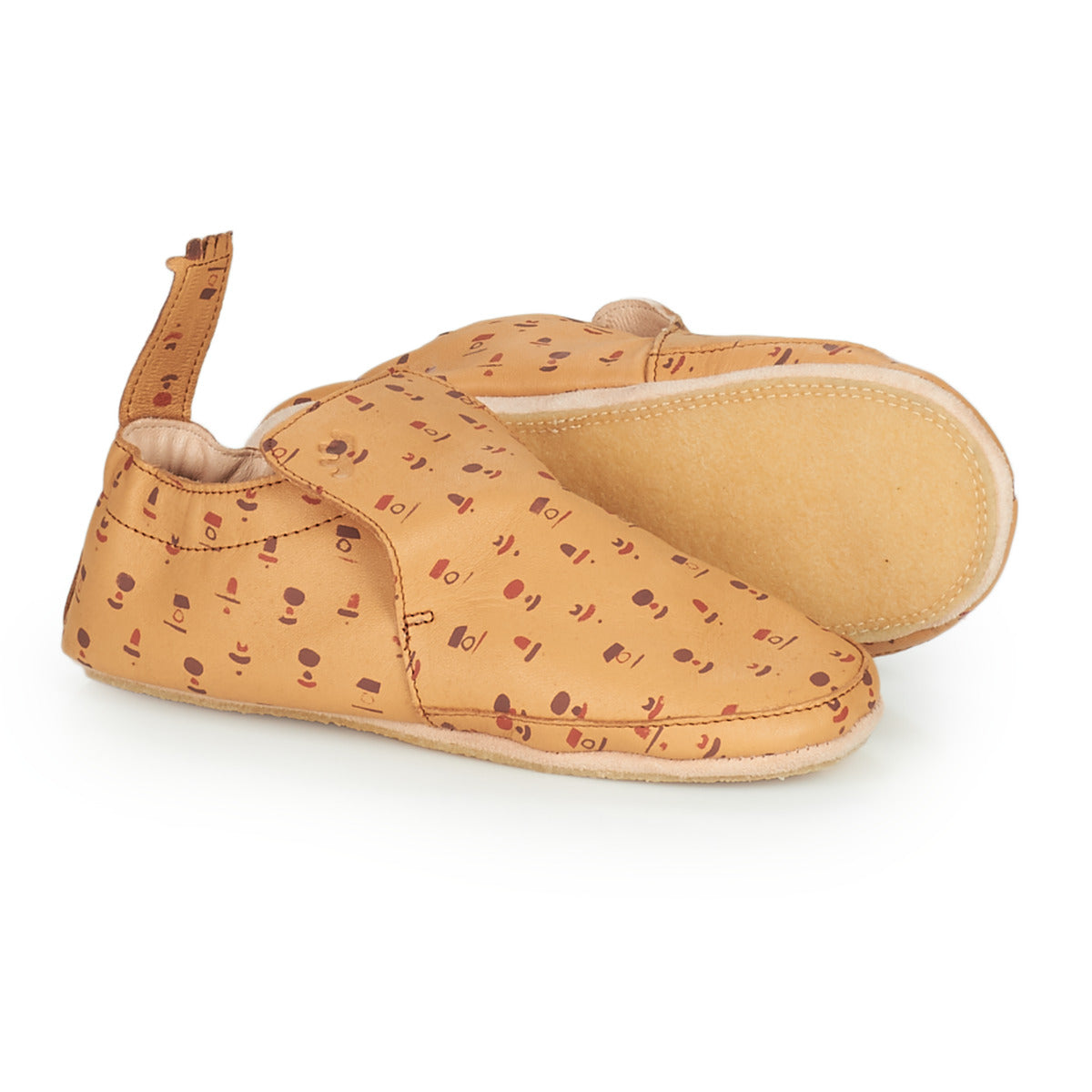 Pantofole bambini ragazza Easy Peasy BLUBOOTIES Marrone