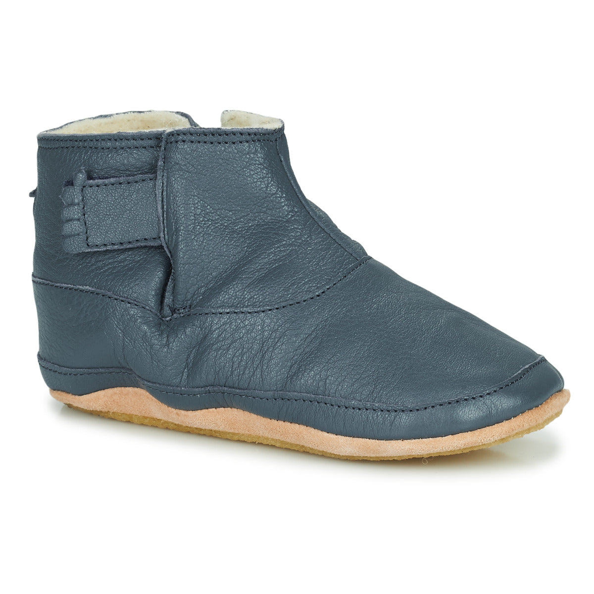 Pantofole bambini ragazza Easy Peasy BOOBOOTIES Blu