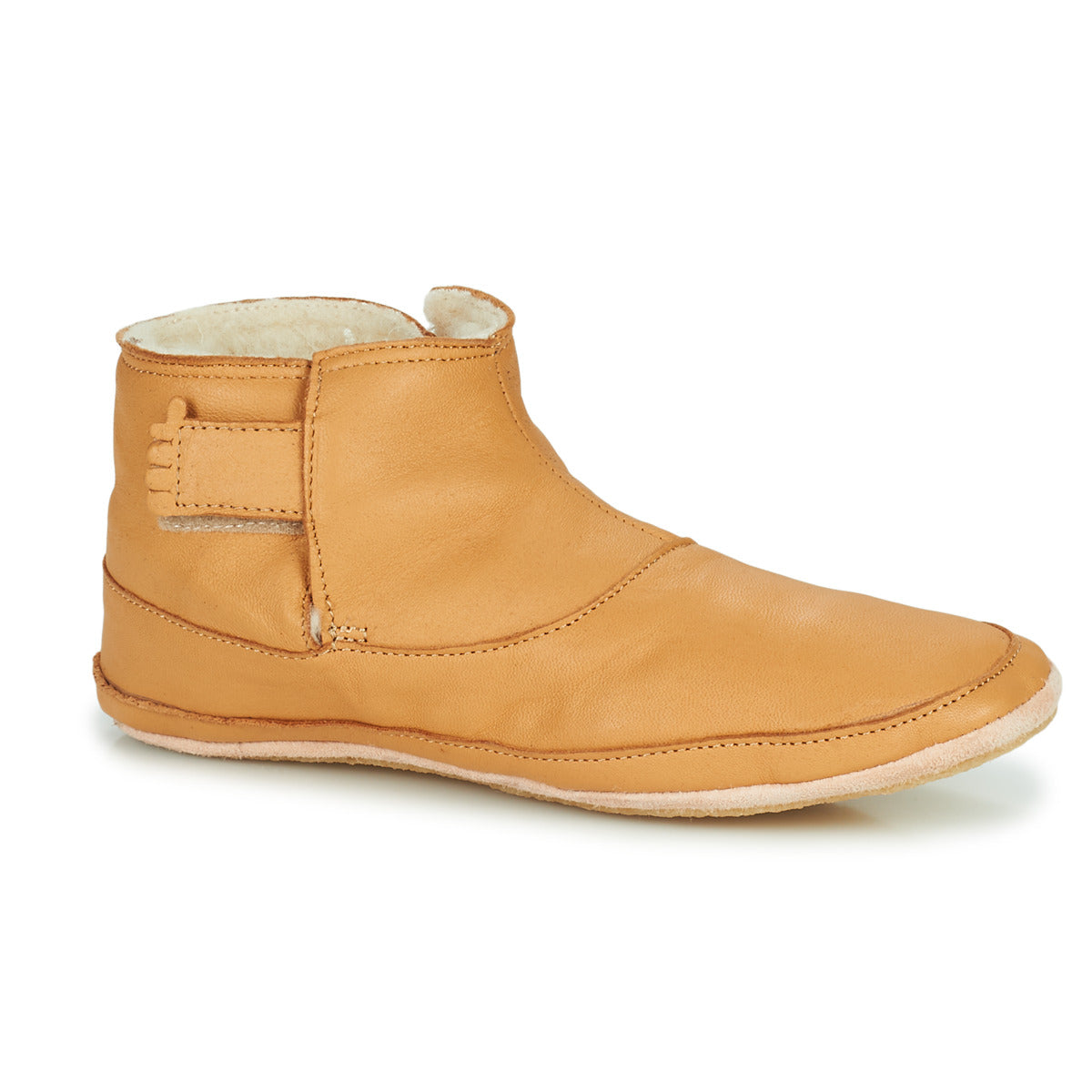 Pantofole bambini ragazza Easy Peasy BOOBOOTIES Marrone