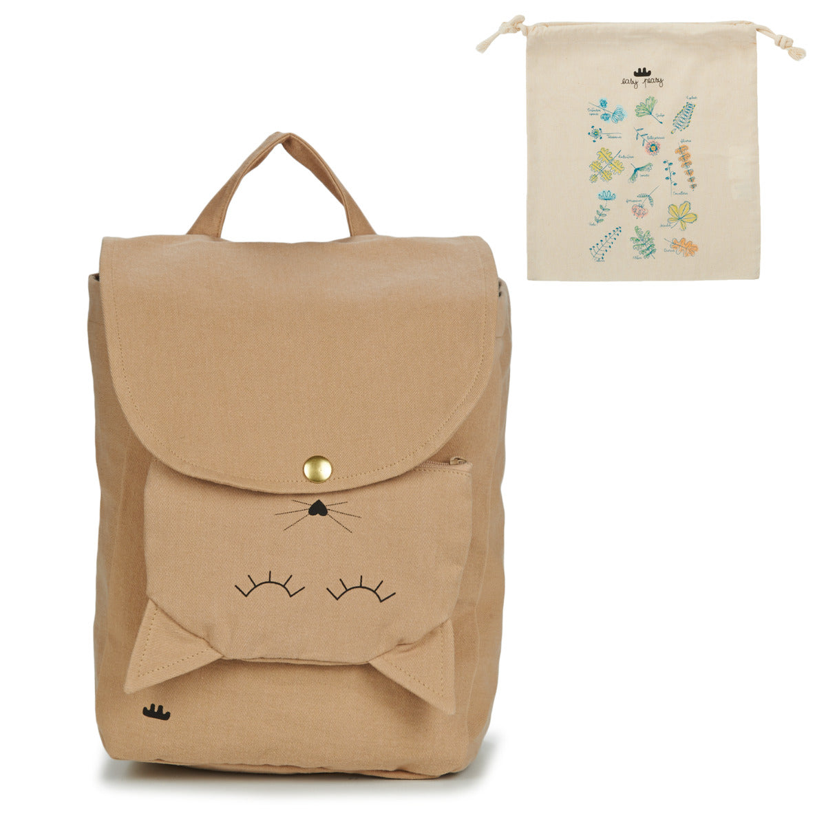 Borsa a spalla ragazza Easy Peasy BACKOO Beige