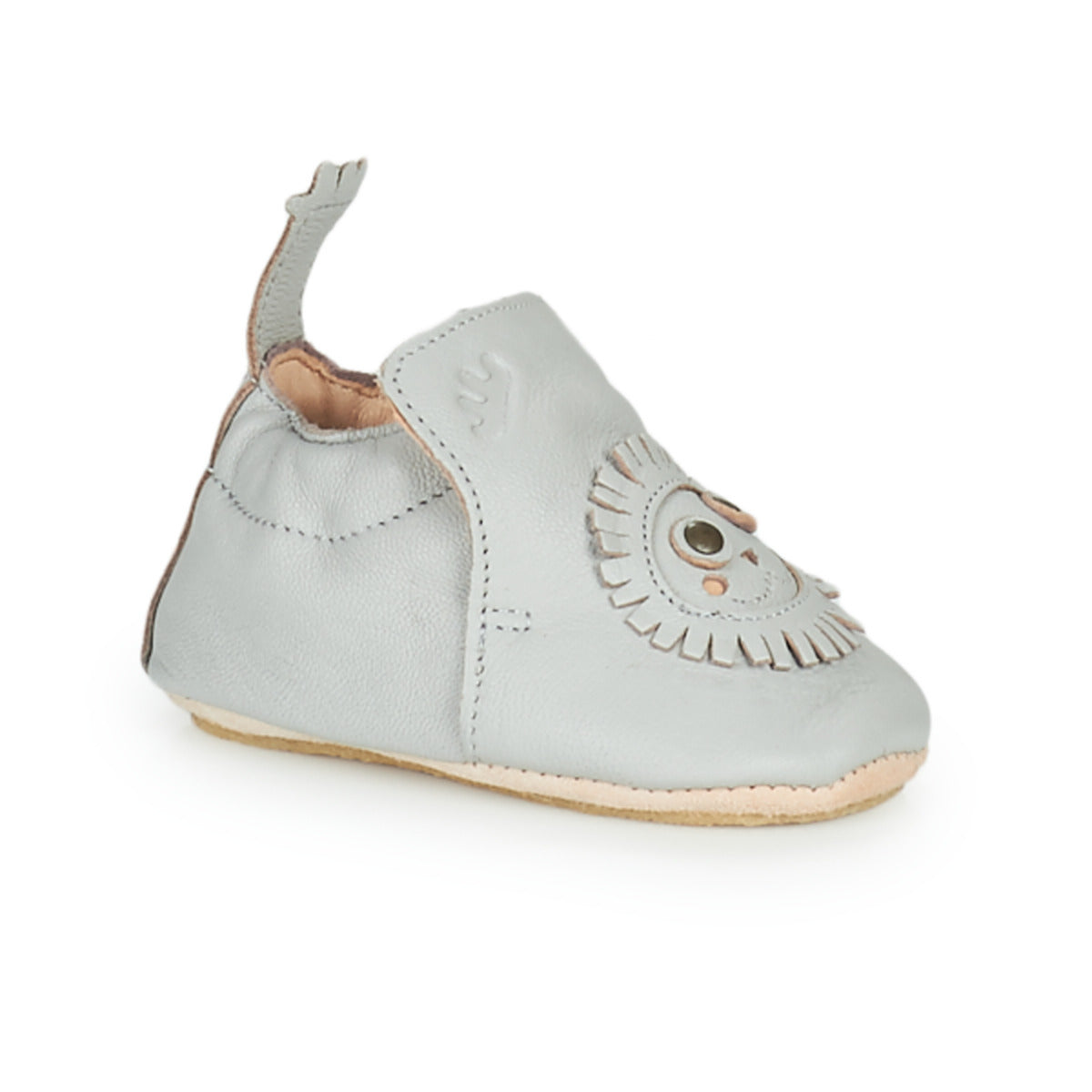 Pantofole bambini ragazza Easy Peasy BLUBLU LION Grigio