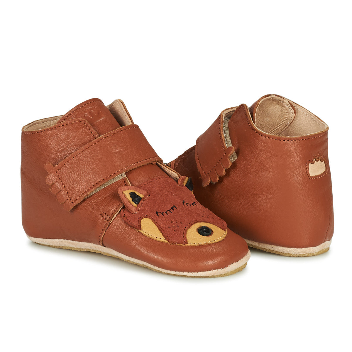 Pantofole bambini ragazza Easy Peasy KINY PT PANDA Marrone