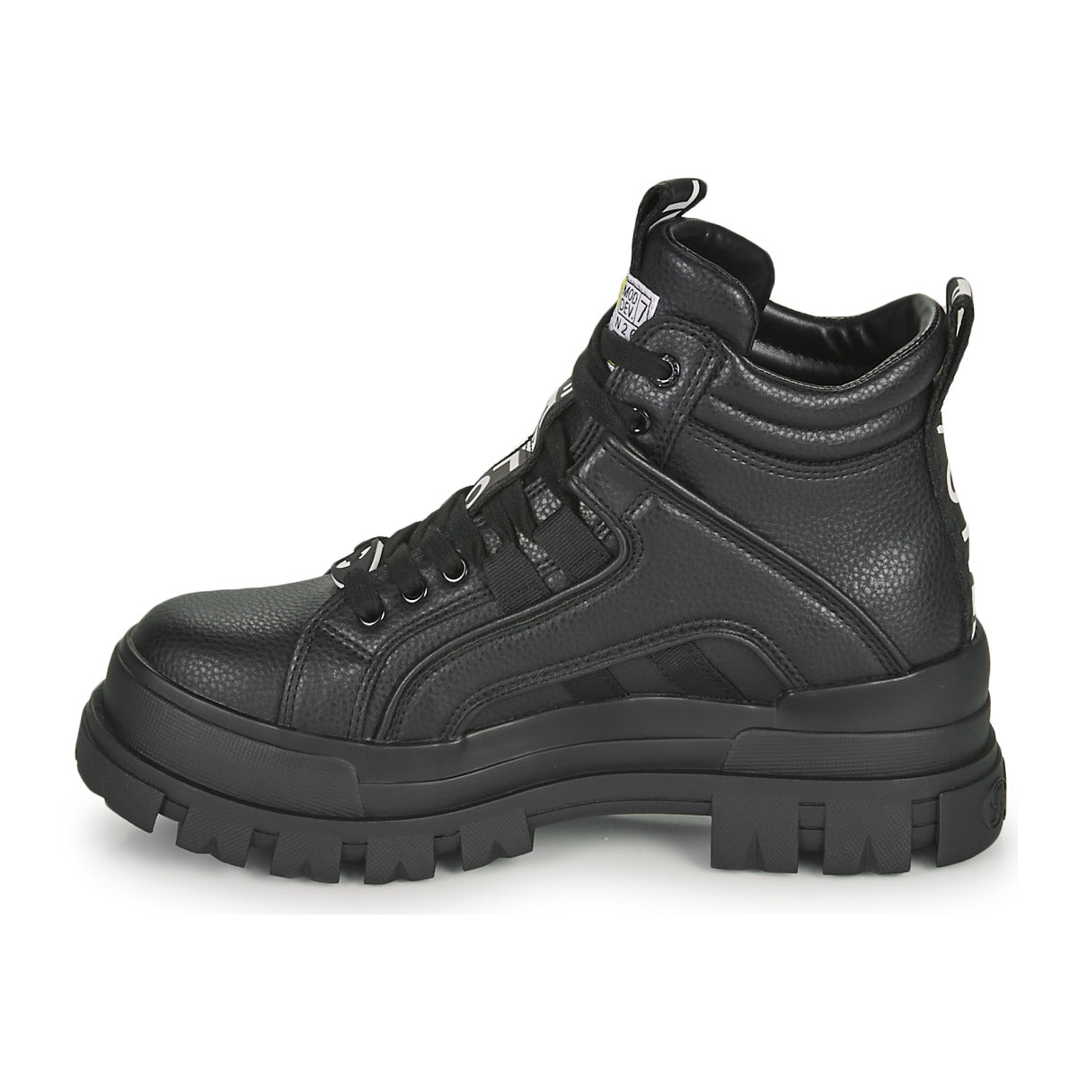 Stivaletti Donna Buffalo ASPHA NC MID Nero