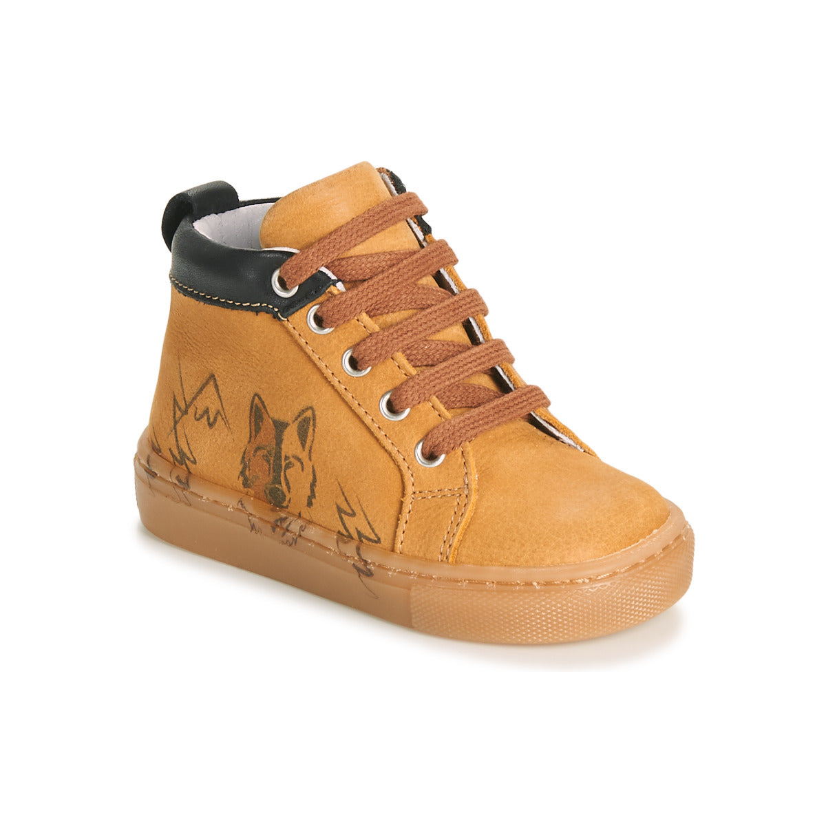 Scarpe bambini ragazzo GBB  BENOIT  Marrone