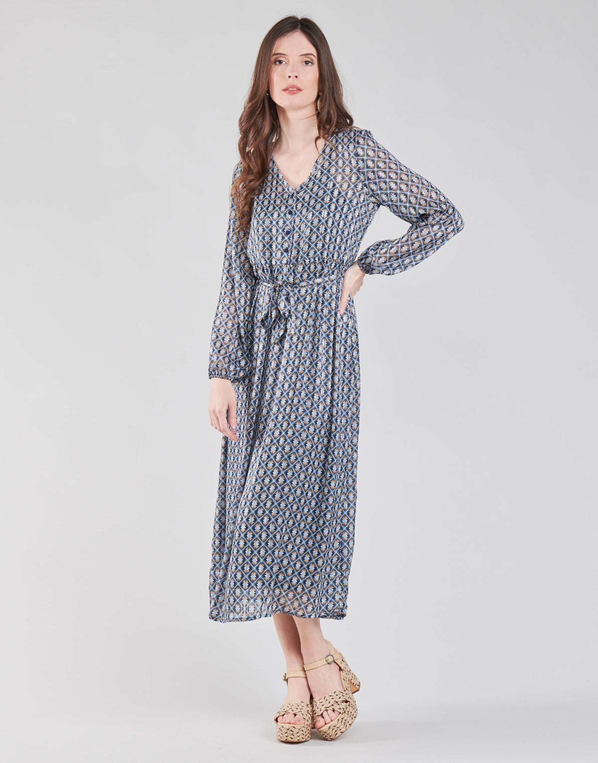 Abito lungo Donna Only ONLMADDI Blu