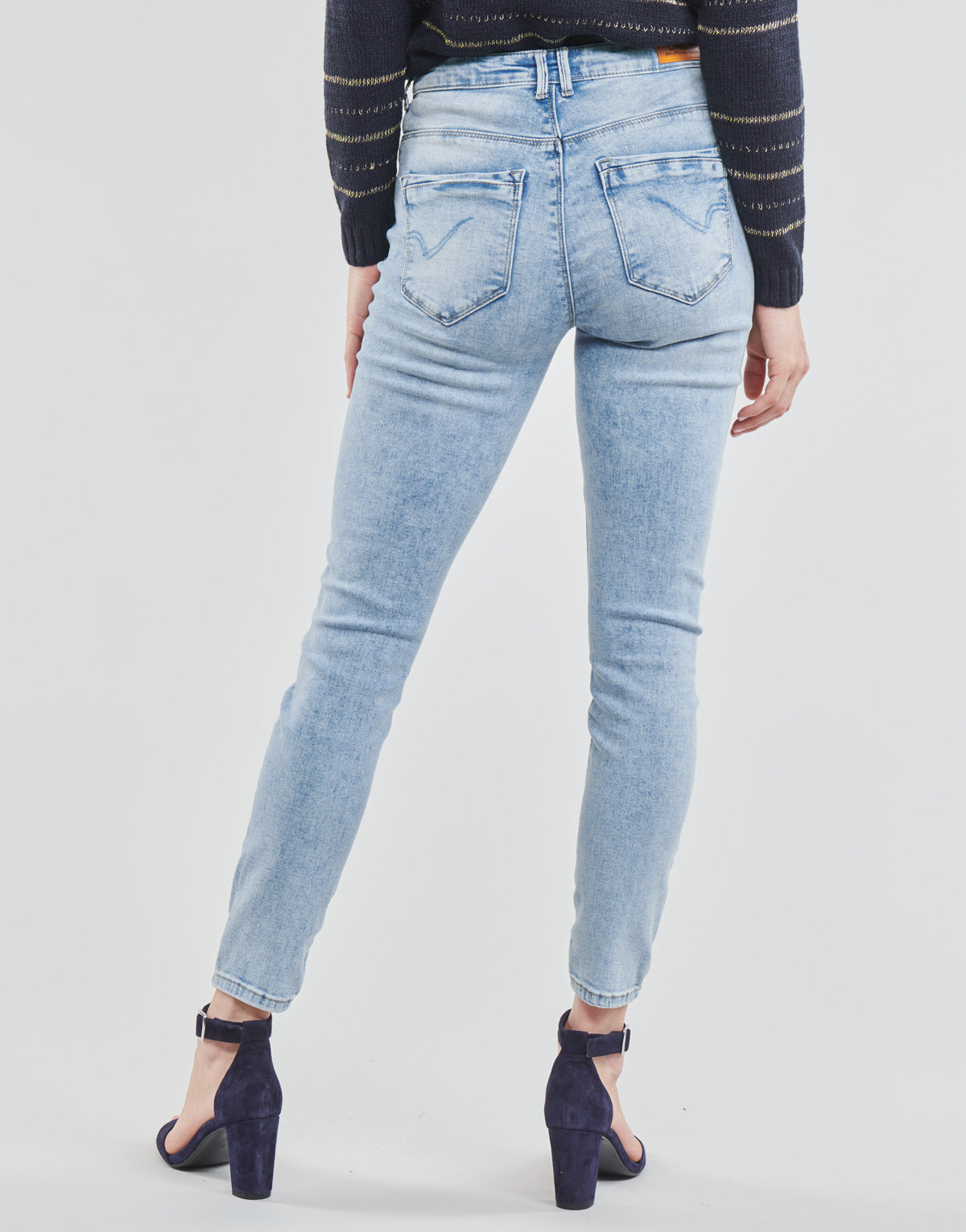 Jeans Slim Donna Only ONLPAOLA Blu