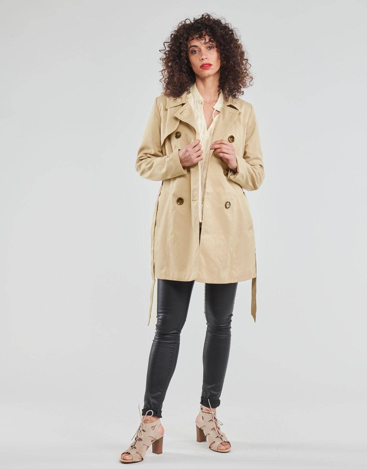 Trench Donna Only ONLVALERIE Beige