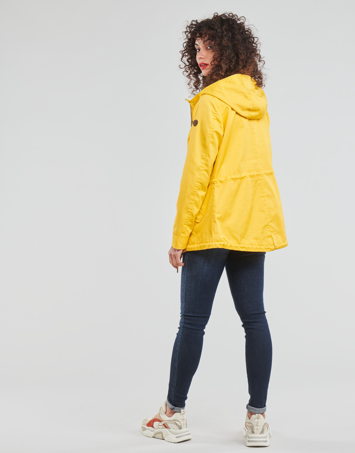 Parka Donna Only ONLLORCA Giallo