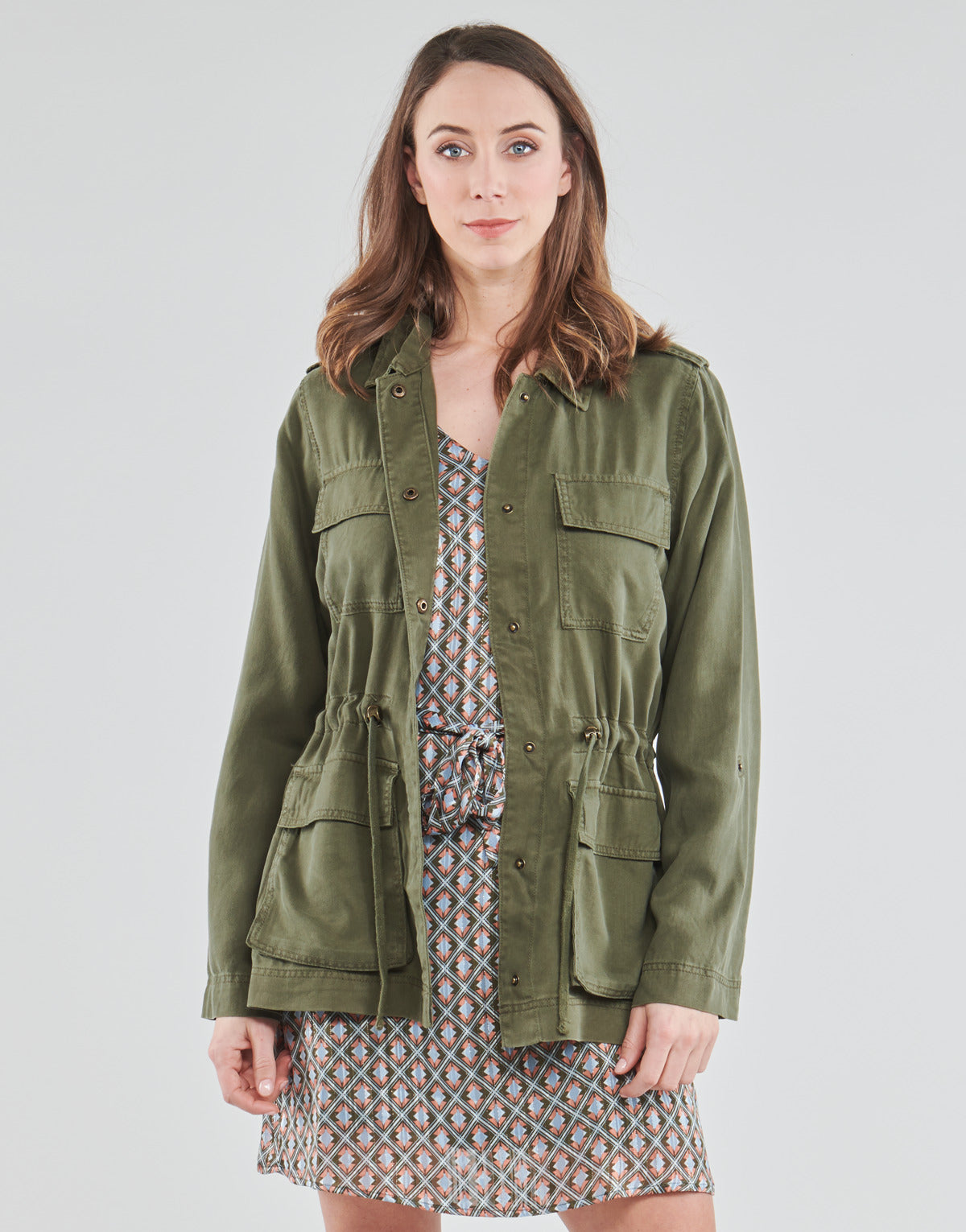 Parka Donna Only ONLKENYA Kaki