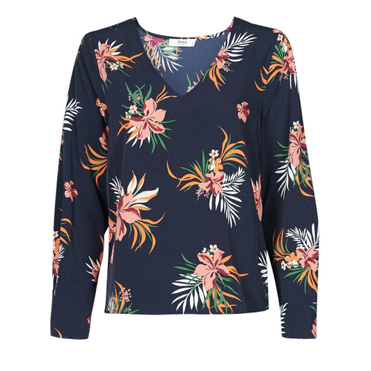 Camicetta Donna Only ONLJADE Blu