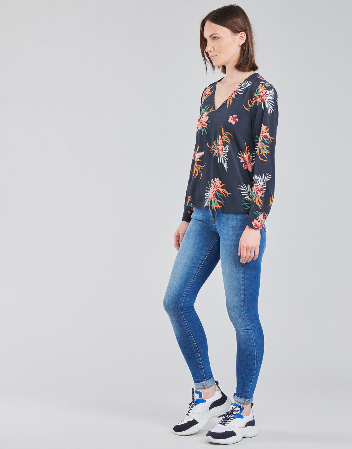 Camicetta Donna Only ONLJADE Blu