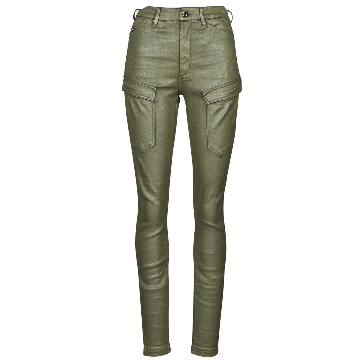 Pantalone Cargo Donna G-Star Raw HIGH G-SHAPE CARGO SKINNY PANT WMN Verde