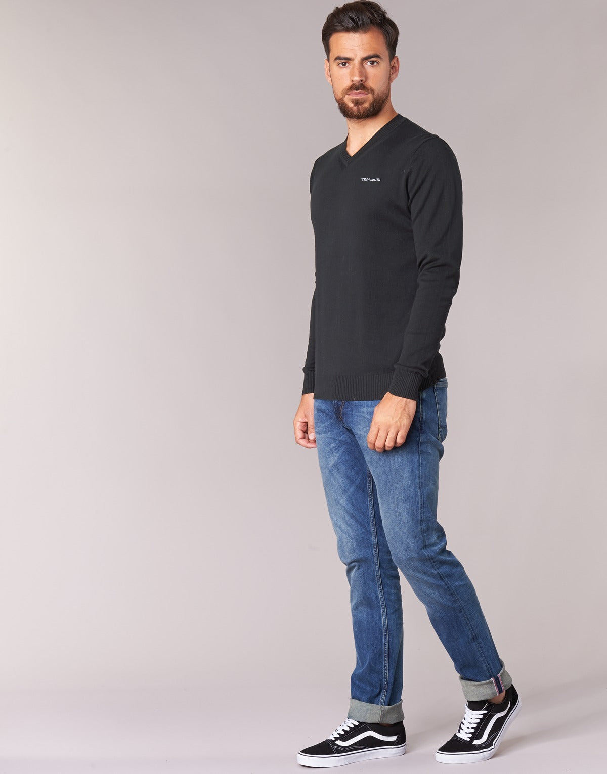 Maglione Uomo Teddy Smith PULSER Nero