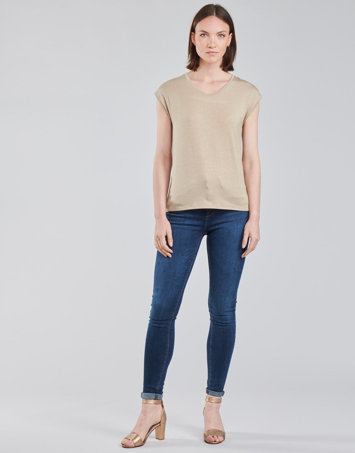 Jeans Slim Donna Only ONLPAOLA Blu