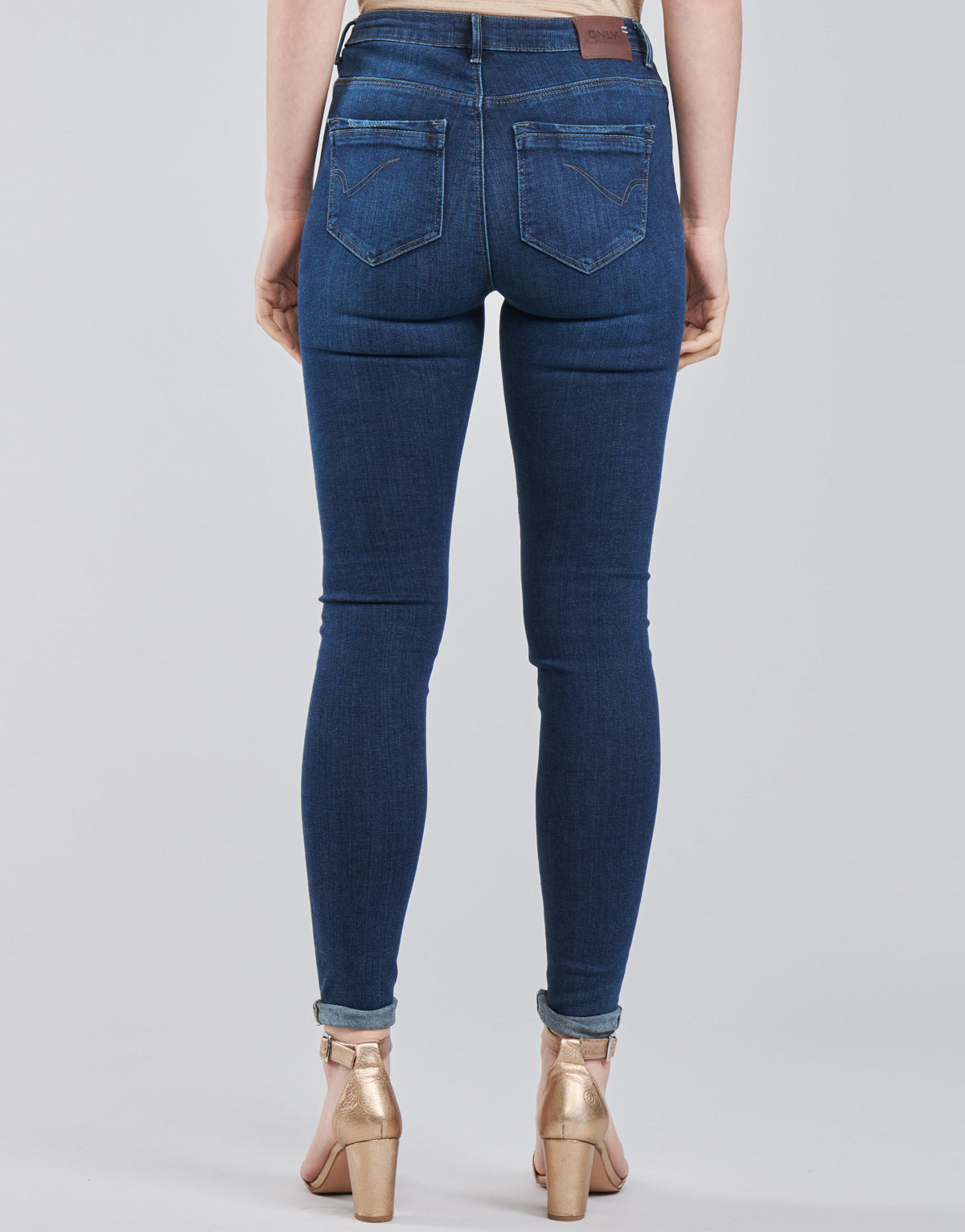 Jeans Slim Donna Only ONLPAOLA Blu