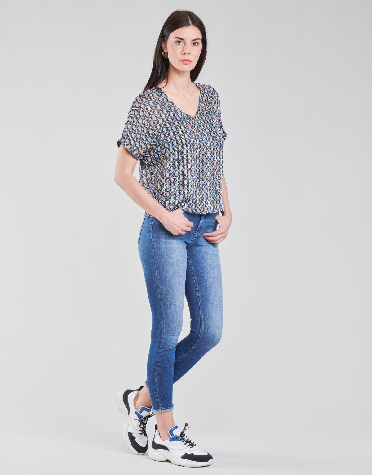 Jeans Slim Donna Only ONLBLUSH Blu