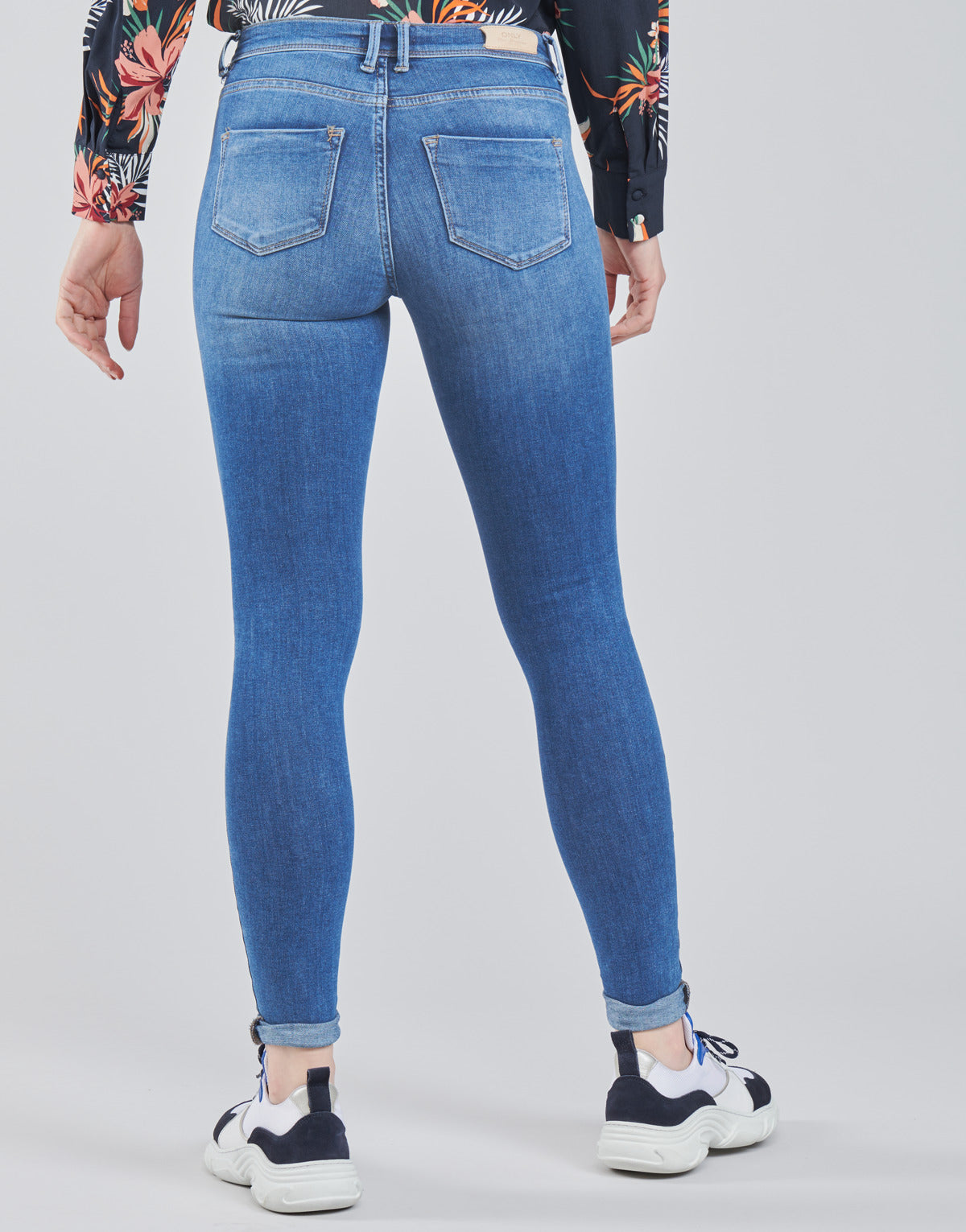 Jeans Slim Donna Only ONLSHAPE Blu