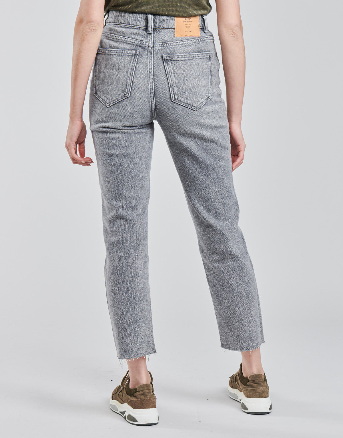 Jeans Slim Donna Only  ONLEMILY  Grigio