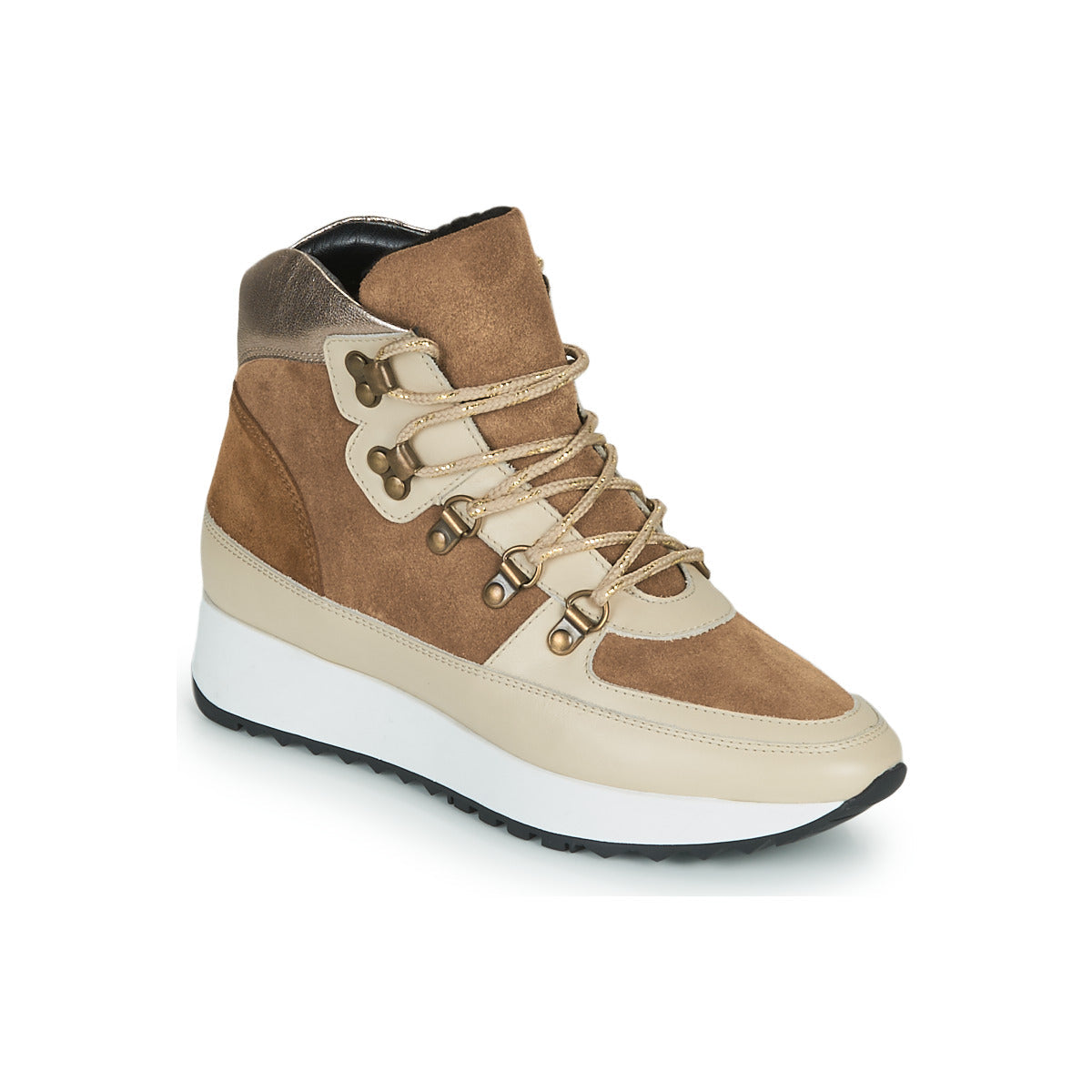 Sneakers alte Donna JB Martin COURAGE Marrone