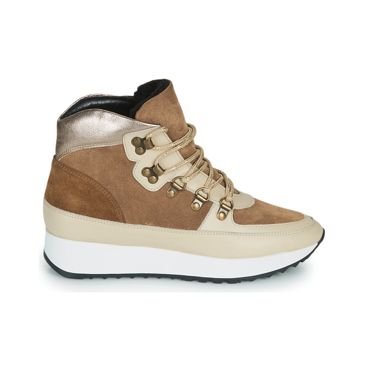 Sneakers alte Donna JB Martin COURAGE Marrone