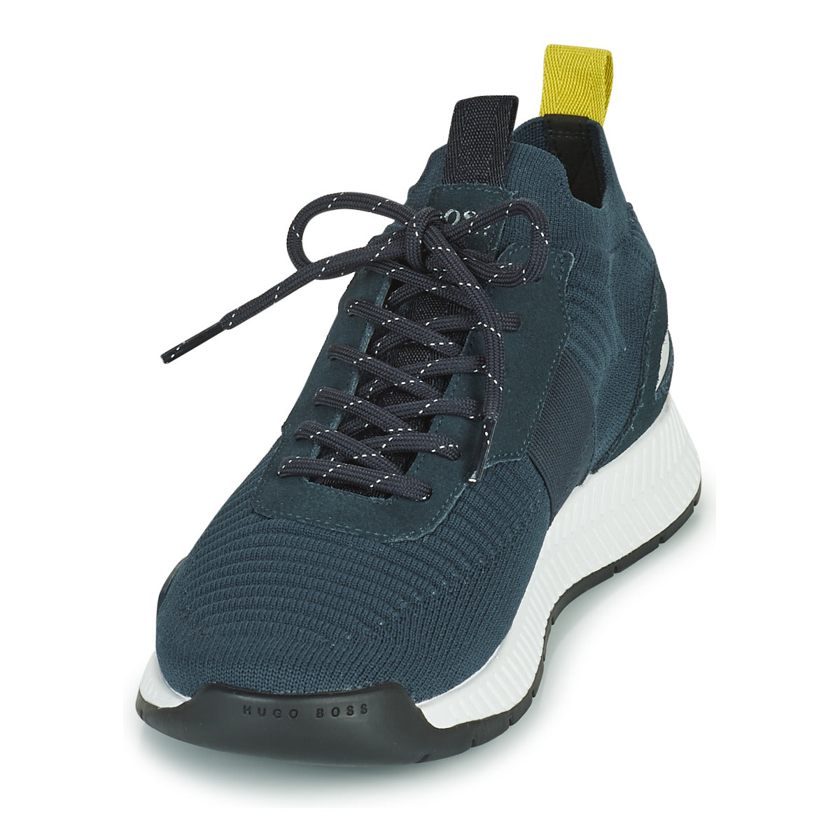 Sneakers Uomo BOSS  TITANIUM RUNN KNST1  Blu