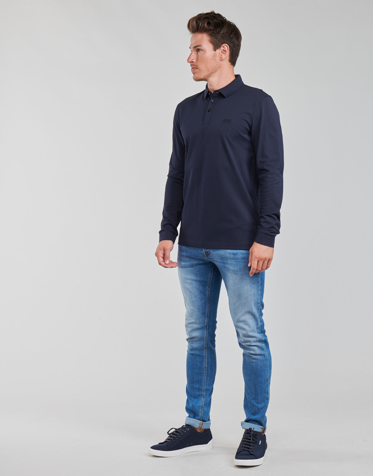 Polo maniche lunghe Uomo BOSS  PADO